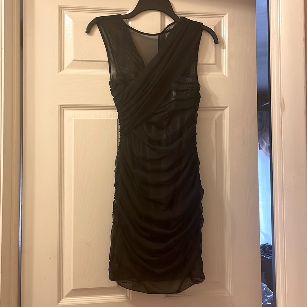 JILL STUART black party dress 2